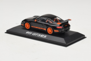Porsche 911 997 GT3 RS Čierny Oranžový Minichamps 1:43 WAP02012817-R1 Kov – obrázok 3 z 4