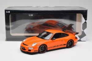 Porsche 911 997 GT3 RS Oranžový Minichamps 1:18 155062122 Kov – obrázok 6 z 6