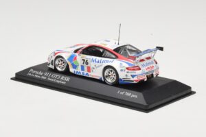 Porsche 911 997 GT3 RSR #76 IMSA Performance Matmut R. Narac / R. Lietz / P. Long 24 Hours of Le Mans 2008 Minichamps 1:43 40 – obrázok 3 z 4