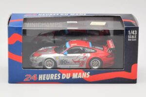 Porsche 911 997 GT3 RSR #80 Flying Lizard J. Van Overbeek / J. Bergmeister / S. Neiman 24 Hours of Le Mans 2008 Minichamps 1: – obrázok 4 z 4