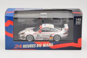 Porsche 911 997 GT3 RSR #83 Seikel Motorsport J. Nielsen / P. Ehret / P. Farnbacher 24 Hours of Le Mans 2006 Minichamps 1:43  – obrázok 3 z 3