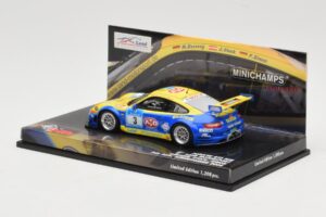 Porsche 911 997 GT3 RSR #3 24 Hours Nurburgring 2008 Minichamps 1:43 437087803 Kov – obrázok 3 z 4