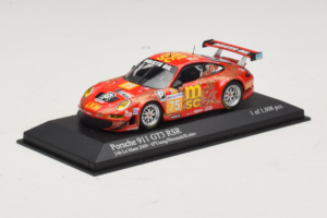 Porsche 911 997 GT3 RSR #75 O. Young / P. Hesnault 24 Hours of Le Mans 2009 Minichamps 1:43 400096975 Kov – obrázok 2 z 4