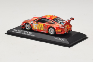 Porsche 911 997 GT3 RSR #75 O. Young / P. Hesnault 24 Hours of Le Mans 2009 Minichamps 1:43 400096975 Kov – obrázok 3 z 4
