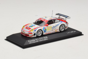 Porsche 911 997 GT3 RSR #76 R. Narac / P. Long / P. Pilet 24 Hours of Le Mans 2009 Minichamps 1:43 400096976 Kov – obrázok 2 z 3