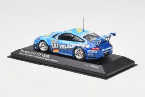 Porsche 911 997 GT3 RSR #77 Felbermayr-Proton Davidson / Henzler 24 Hours of Le Mans 2008 Minichamps 1:43 400087877 Kov – obrázok 3 z 4