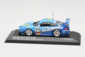 Porsche 911 997 GT3 RSR #77 Felbermayr-Proton Davidson / Henzler 24 Hours of Le Mans 2008 Minichamps 1:43 400087877 Kov