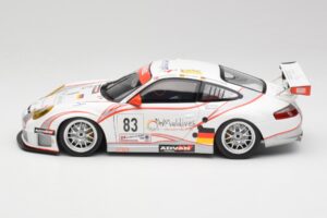 Porsche 911 997 GT3 RSR #83 Team Seikel L. Nielsen / M. Ehret / D. Farnbacher 24 Hours of Le Mans 2006 Minichamps 1:18 100066 – obrázok 4 z 8