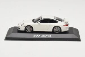Porsche 911 997 GT3 Biely Minichamps 1:43 WAP0202080C Kov