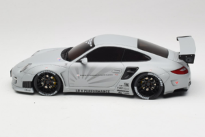 Porsche 911 997 Liberty Walk Šedý GT Spirit 1:18 GT126 Živica – obrázok 3 z 6