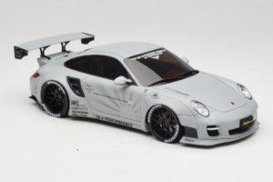 Porsche 911 997 Liberty Walk Šedý GT Spirit 1:18 GT126 Živica – obrázok 4 z 6