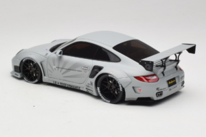 Porsche 911 997 Liberty Walk Šedý GT Spirit 1:18 GT126 Živica – obrázok 5 z 6