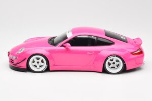 Porsche 911 997 RWB Ružový IXO 1:18 18CMC167 Kov – obrázok 3 z 5