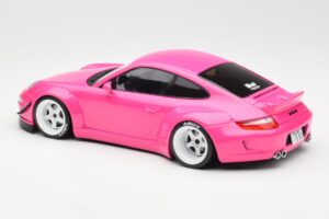 Porsche 911 997 RWB Ružový IXO 1:18 18CMC167 Kov – obrázok 4 z 5