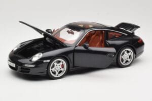 Porsche 911 997 Targa Čierny Norev 1:18 187506 Kov – obrázok 2 z 8