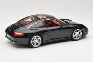 Porsche 911 997 Targa Čierny Norev 1:18 187506 Kov – obrázok 3 z 8