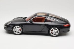 Porsche 911 997 Targa Čierny Norev 1:18 187506 Kov – obrázok 4 z 8