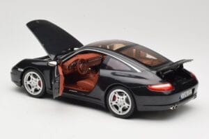 Porsche 911 997 Targa Čierny Norev 1:18 187506 Kov – obrázok 5 z 8