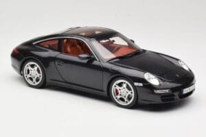 Porsche 911 997 Targa Čierny Norev 1:18 187506 Kov – obrázok 6 z 8
