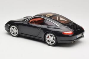 Porsche 911 997 Targa Čierny Norev 1:18 187506 Kov – obrázok 7 z 8