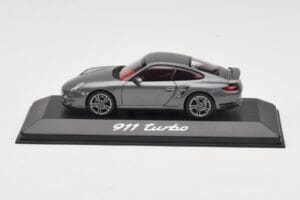 Porsche 911 997 Turbo Anthracite Grey Minichamps 1:43 WAP0200010A Kov