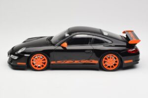 Porsche 911 997.1 GT3 RS Čierny Minichamps 1:18 155062121 Kov – obrázok 3 z 6