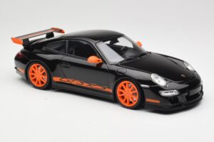 Porsche 911 997.1 GT3 RS Čierny Minichamps 1:18 155062121 Kov – obrázok 4 z 6