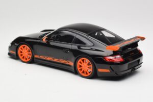 Porsche 911 997.1 GT3 RS Čierny Minichamps 1:18 155062121 Kov – obrázok 5 z 6