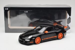 Porsche 911 997.1 GT3 RS Čierny Minichamps 1:18 155062121 Kov – obrázok 6 z 6