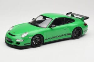 Porsche 911 997.1 GT3 RS Zelený Minichamps 1:18 155062124 Kov