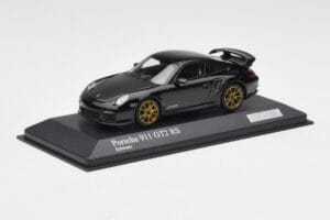 Porsche 911 997.2 GT2 RS Čierny so Zlatými Ráfkami Minichamps 1:43 400069402 Kov – obrázok 2 z 4