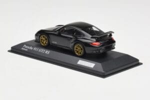 Porsche 911 997.2 GT2 RS Čierny so Zlatými Ráfkami Minichamps 1:43 400069402 Kov – obrázok 3 z 4