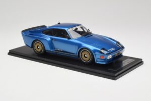Porsche 911 930 Almeras Biturbo 3.3 Modrý Kess 1:18 KE18005A Živica – obrázok 5 z 6