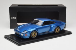 Porsche 911 930 Almeras Biturbo 3.3 Modrý Kess 1:18 KE18005A Živica – obrázok 6 z 6