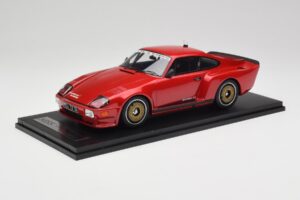 Porsche 911 930 Almeras Biturbo 3.3 Červený Kess 1:18 KE18005C Živica
