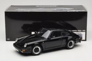 Porsche 911 Carrera 3.2 Čierny Minichamps 1:18 100063060-R1 Kov – obrázok 8 z 8