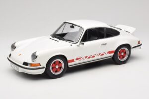 Porsche 911 Carrera RS 2.7 Grand Prix White With Red Norev 1:12 127514 Kov