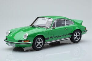 Porsche 911 Carrera RS 2.7 Zelený Norev 1:18 187680 Kov