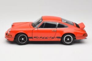 Porsche 911 Carrera RS 2.7 Oranžový & Čierne Pruhy AUTOart 1:18 78054 Kov – obrázok 4 z 8