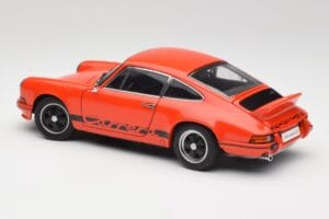 Porsche 911 Carrera RS 2.7 Oranžový & Čierne Pruhy AUTOart 1:18 78054 Kov – obrázok 7 z 8