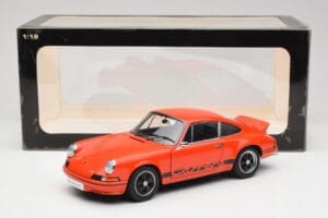 Porsche 911 Carrera RS 2.7 Oranžový & Čierne Pruhy AUTOart 1:18 78054 Kov – obrázok 8 z 8