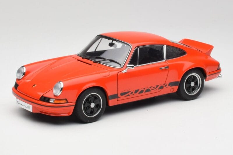 Porsche 911 Carrera RS 2.7 Oranžový & Čierne Pruhy AUTOart 1:18 78054 Kov