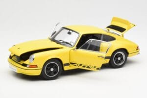 Porsche 911 Carrera RS 2.7 Žltý AUTOart 1:18 78053 Kov – obrázok 2 z 8