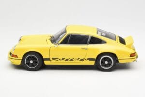 Porsche 911 Carrera RS 2.7 Žltý AUTOart 1:18 78053 Kov – obrázok 4 z 8