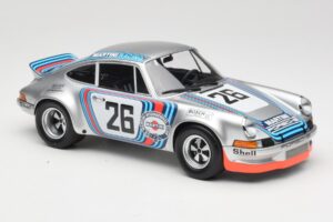 Porsche 911 Carrera RSR Group 4 GT #26 Martini Racing H. Muller / G. van Lennep GT Class Winner 1000 km Dijon 1973 Minichamps – obrázok 4 z 6