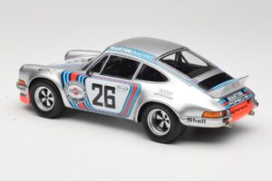 Porsche 911 Carrera RSR Group 4 GT #26 Martini Racing H. Muller / G. van Lennep GT Class Winner 1000 km Dijon 1973 Minichamps – obrázok 5 z 6