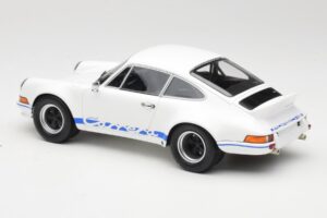 Porsche 911 Carrera RSR Group 4 GT Biely & Modrý 1973 Minichamps 1:18 107065020 Kov – obrázok 5 z 6