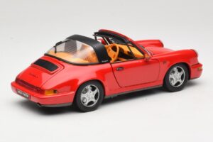 Porsche 911 Carrera Targa Červený Anson 1:18 3054 Kov – obrázok 3 z 8