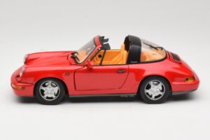 Porsche 911 Carrera Targa Červený Anson 1:18 3054 Kov – obrázok 4 z 8