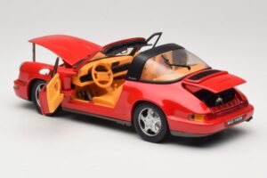 Porsche 911 Carrera Targa Červený Anson 1:18 3054 Kov – obrázok 5 z 8
